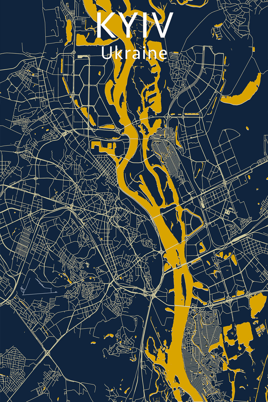 Karte einer Stadt Karte einer Stadt