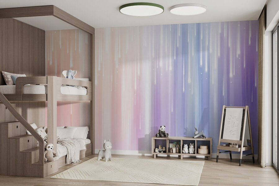 Unscharfes Bild eines Regenbogens aus Licht Unscharfes Bild eines Regenbogens aus Licht
