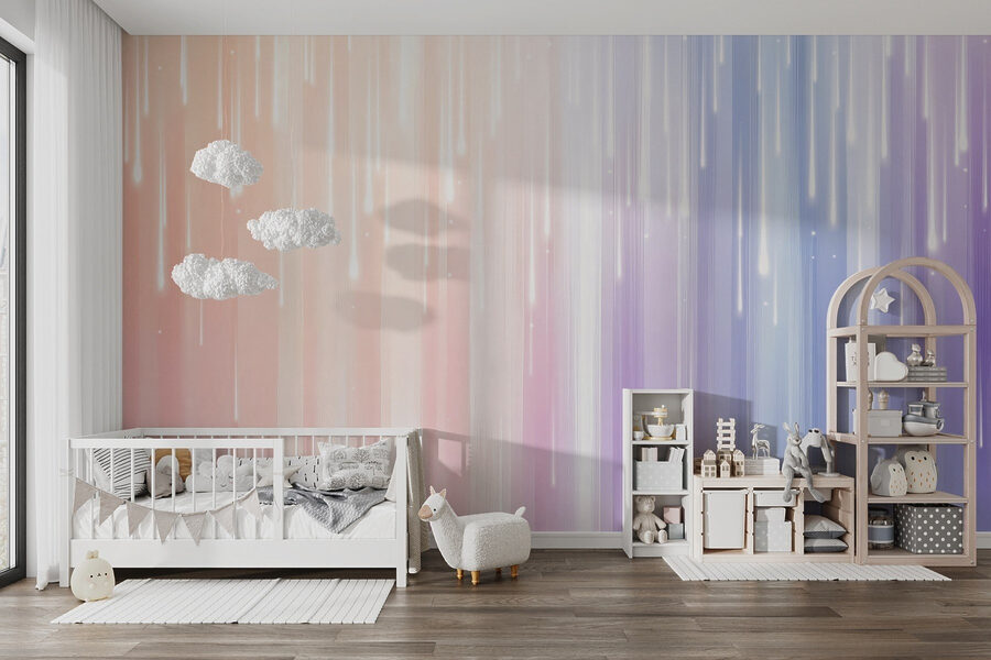 Unscharfes Bild eines Regenbogens aus Licht Unscharfes Bild eines Regenbogens aus Licht