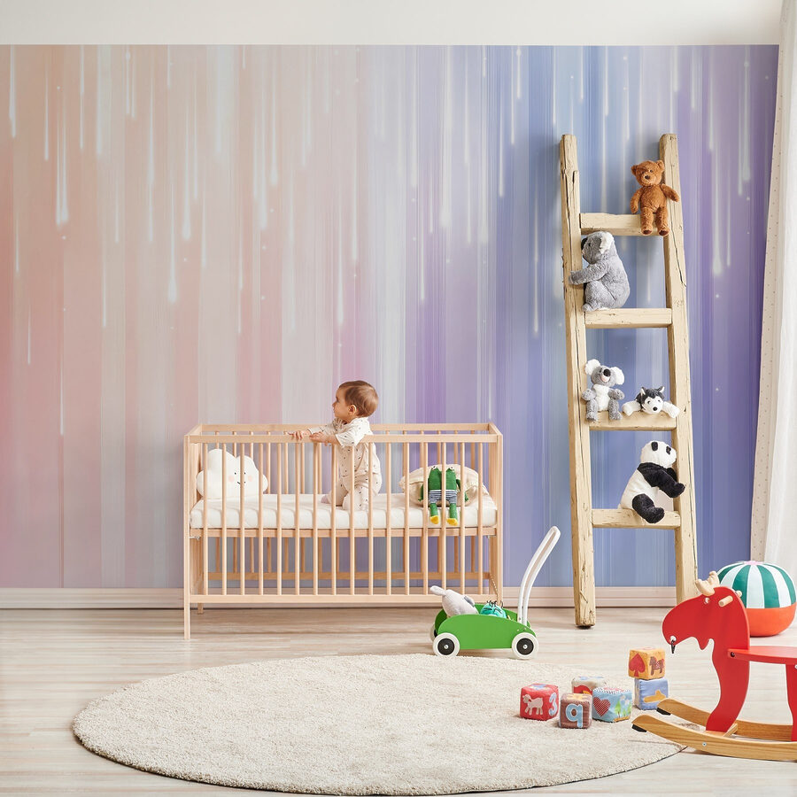 Unscharfes Bild eines Regenbogens aus Licht Unscharfes Bild eines Regenbogens aus Licht