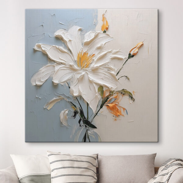 Gemälde einer Blume Gemälde einer Blume