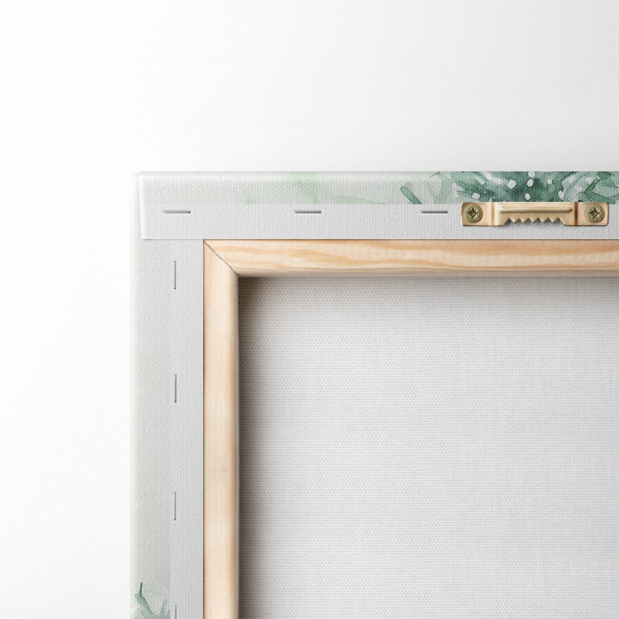 Aquarell von Geschenken unter einem Baum Aquarell von Geschenken unter einem Baum