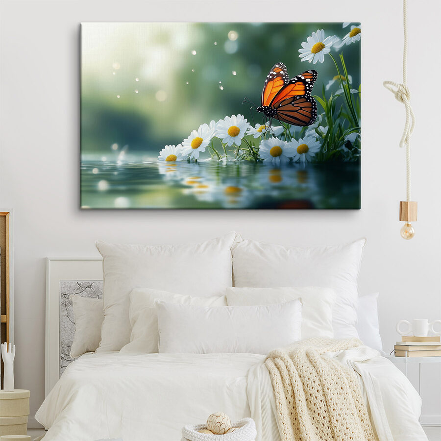 Schmetterling auf einer Blume Schmetterling auf einer Blume