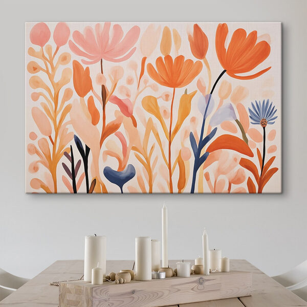 Wandbilder Malerei von Blumen und Blättern (Artikelnummer: s42034) Wandbilder Wandbilder Malerei von Blumen und Blättern (Artikelnummer: s42034)