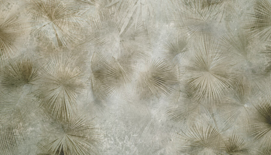 Wall murals Nature's patterns in soft colors