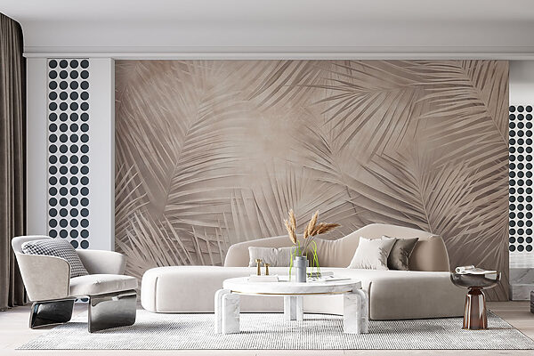 Wall murals Soft tones of nature's design Wall murals Soft tones of nature's design