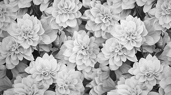 Gruppe von weißen Blumen Gruppe von weißen Blumen