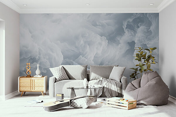 Heiterer Himmel mit weichen Wolken Heiterer Himmel mit weichen Wolken