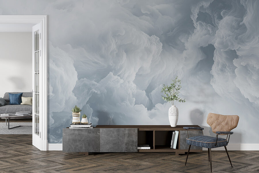 Heiterer Himmel mit weichen Wolken Heiterer Himmel mit weichen Wolken