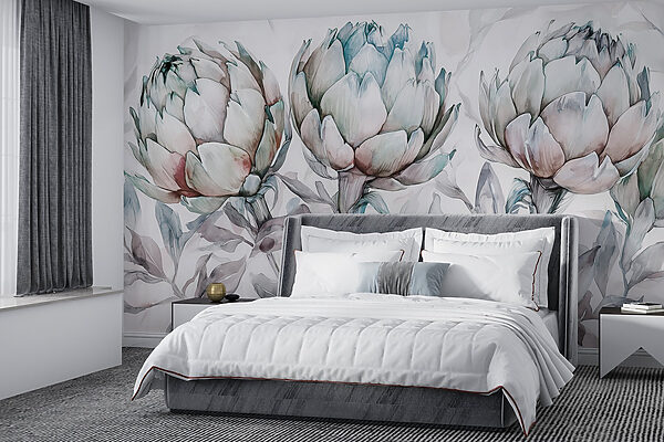 Aquarell von Blumen Aquarell von Blumen