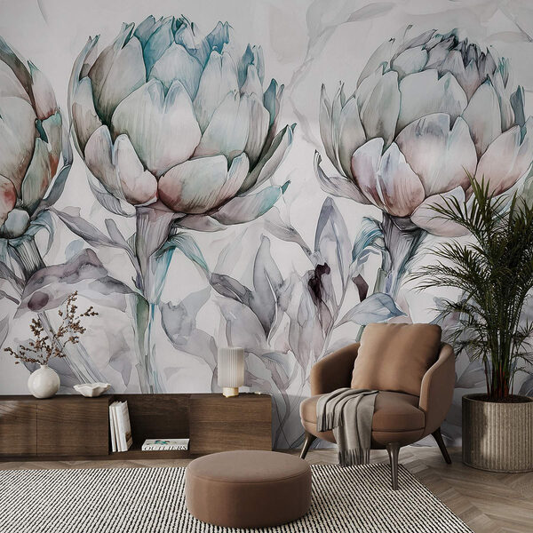 Aquarell von Blumen Aquarell von Blumen