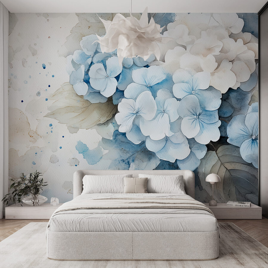 Aquarell eines Blumenstraußes