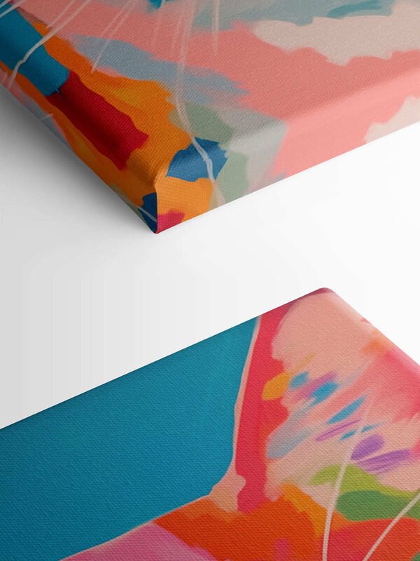 Buntes Katzenbild Buntes Katzenbild