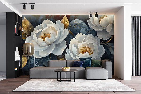 Elegante Blüten vor dunklem Hintergrund. Elegante Blüten vor dunklem Hintergrund.