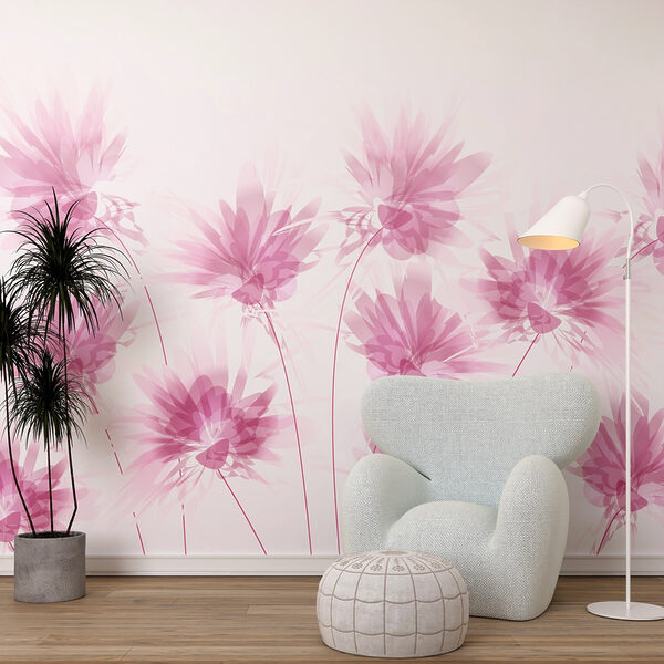 Gruppe von rosa Blumen w02561pig14ms 600x600 - Gruppe von rosa Blumen