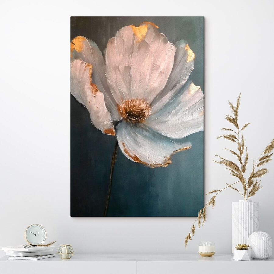 Gemälde einer Blume