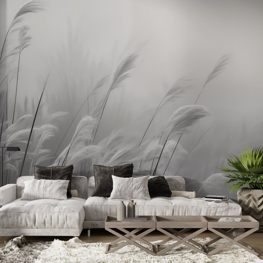 Soft grasses sway in gentle breeze Soft grasses sway in gentle breeze