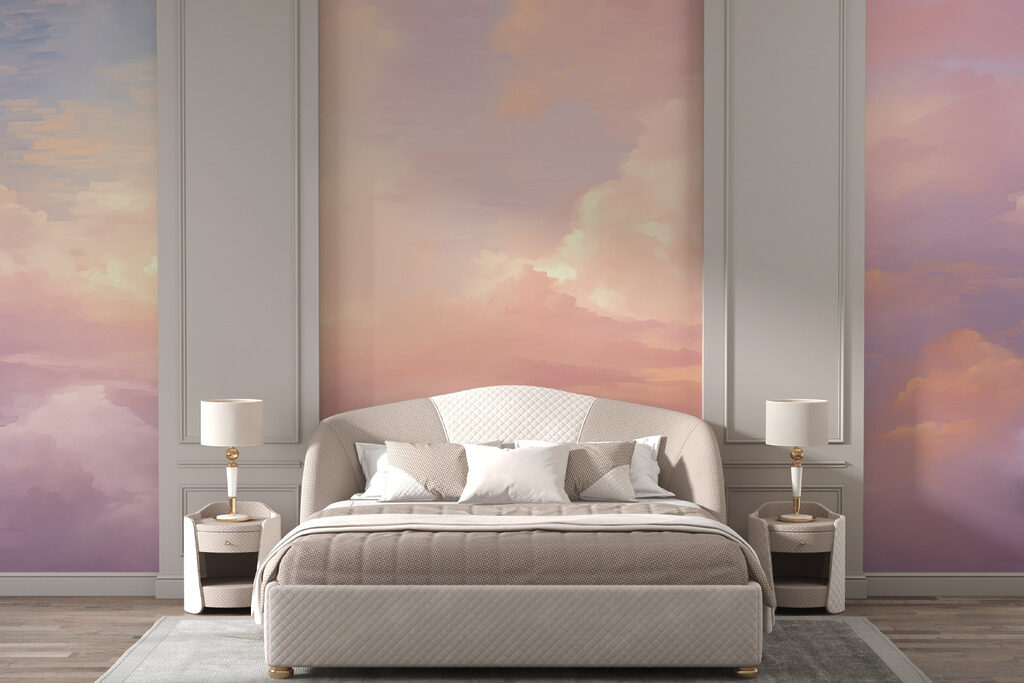 Sky with clouds in the sky