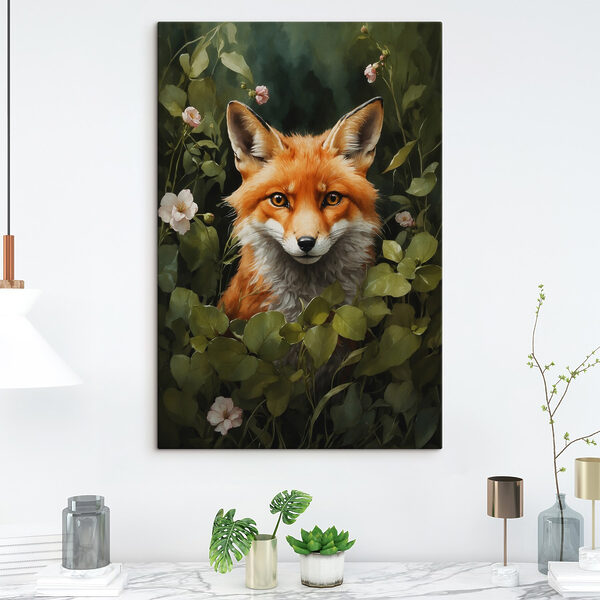 Fuchs im Busch Wandbilder Fuchs im Busch