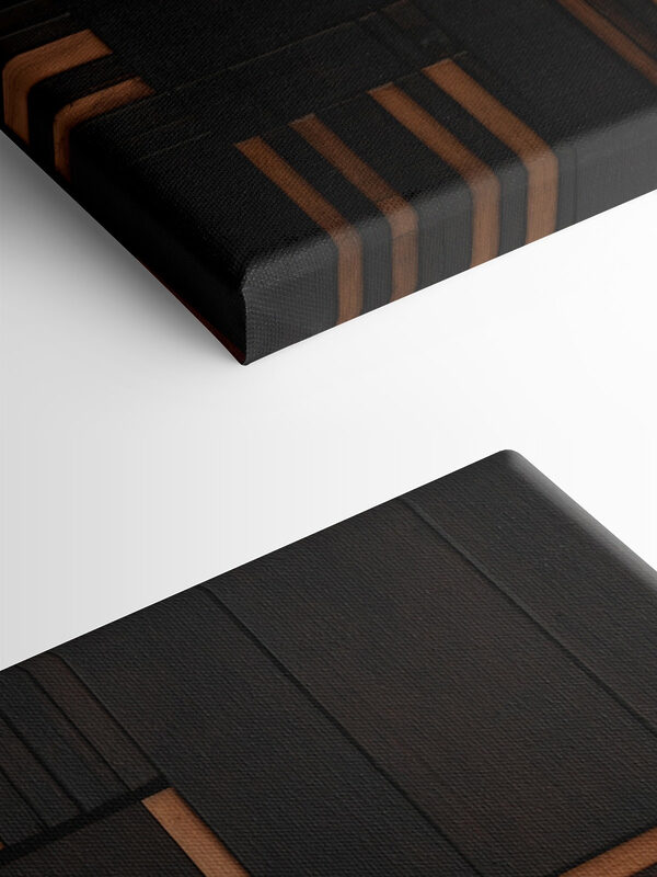 Schwarze und braune Holzwand Schwarze und braune Holzwand