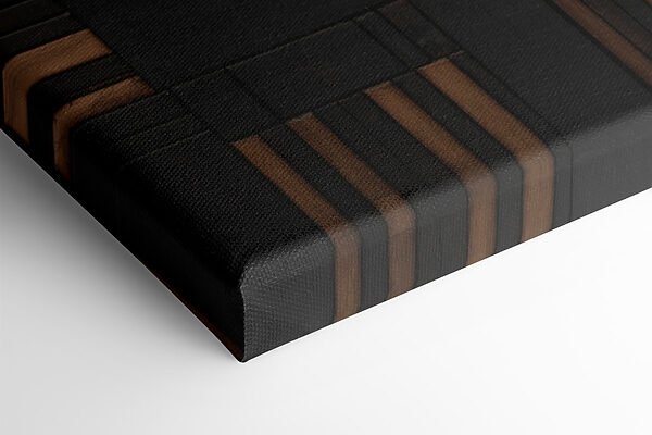Schwarze und braune Holzwand Schwarze und braune Holzwand