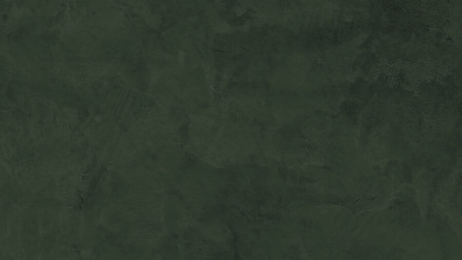Dunkelgrüne Wand mit rauen Kanten