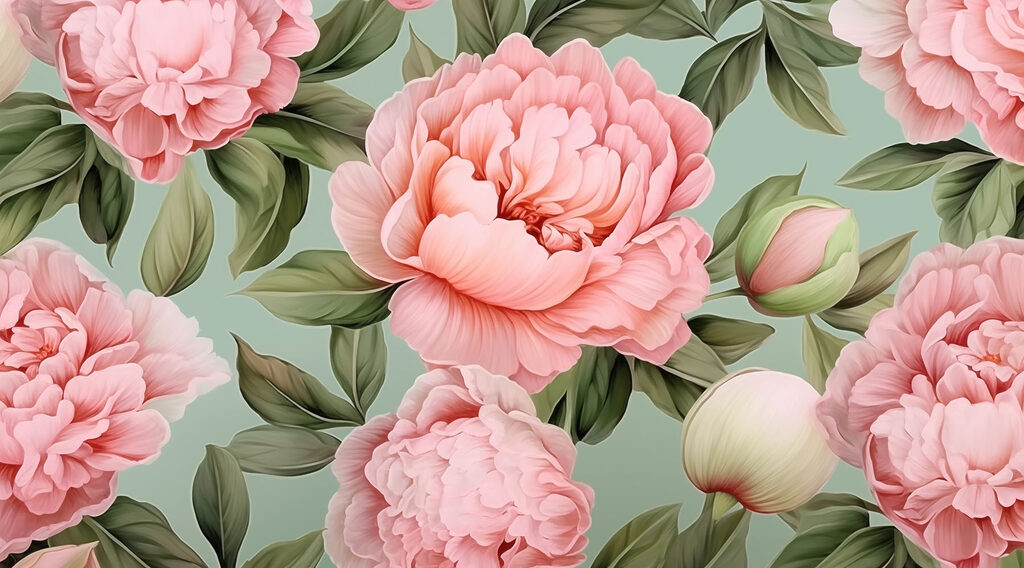 Schöne Blüten in sanften Pastelltönen Schöne Blüten in sanften Pastelltönen