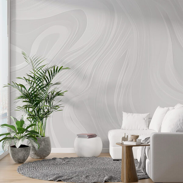 Weißer Hintergrund mit gewellten Linien Weißer Hintergrund mit gewellten Linien