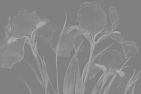 Elegante florale Muster in sanften Tönen Elegante florale Muster in sanften Tönen