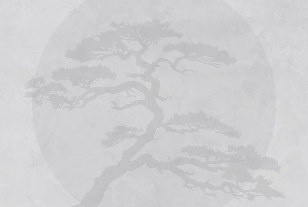 Baum mit Zweigen auf einem weißen Hintergrund Baum mit Zweigen auf einem weißen Hintergrund