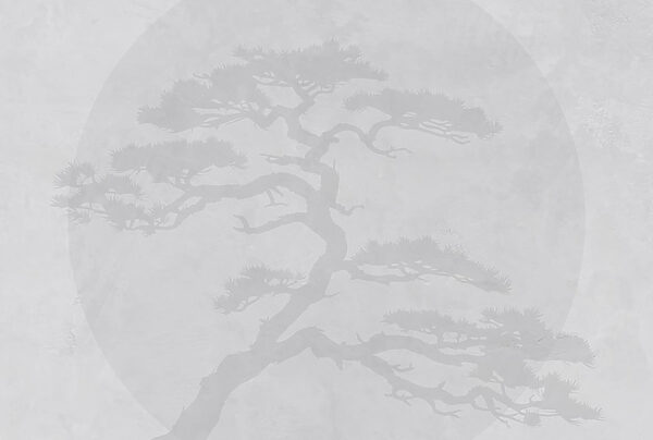 Baum mit Zweigen auf einem weißen Hintergrund Baum mit Zweigen auf einem weißen Hintergrund