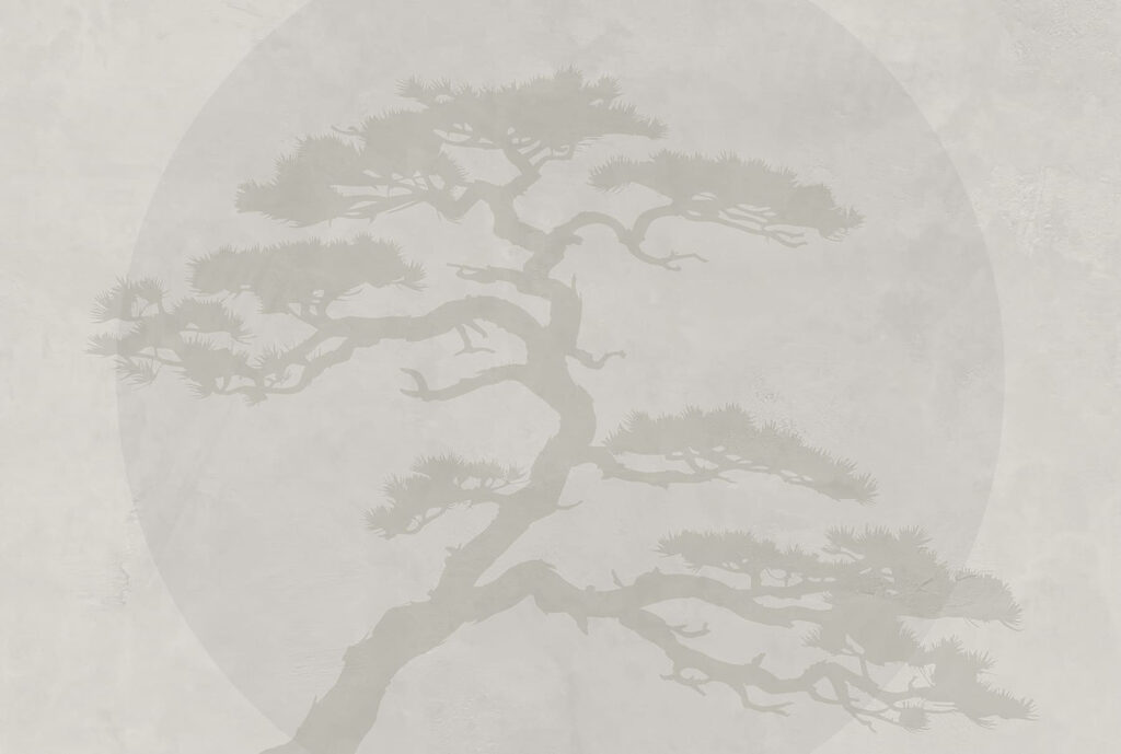 Baum mit Ästen und Blättern Baum mit Ästen und Blättern