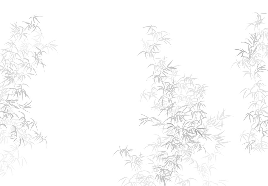 Weißer Hintergrund mit Blättern