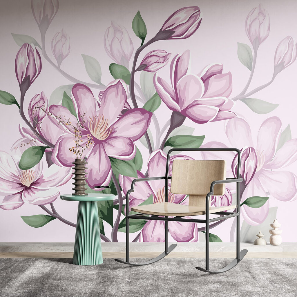 Delicate blooms adorned with soft petals