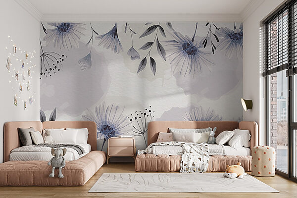 Zartes florales Aquarelldesign Zartes florales Aquarelldesign