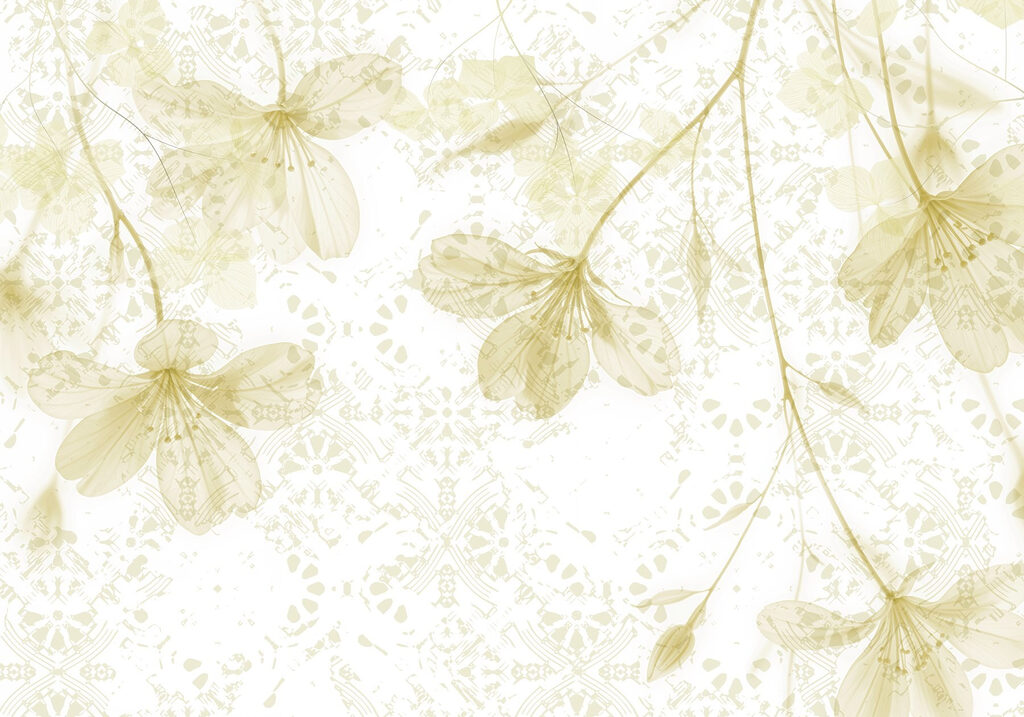 Delicate blooms in soft pastels