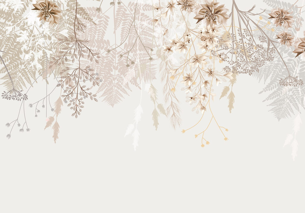 Delicate flora in soft hues