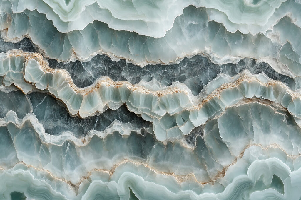 Gelassene Schichten aus Naturstein Gelassene Schichten aus Naturstein