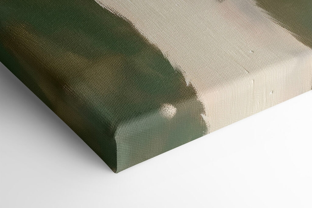 Painting of two white ducks Painting of two white ducks