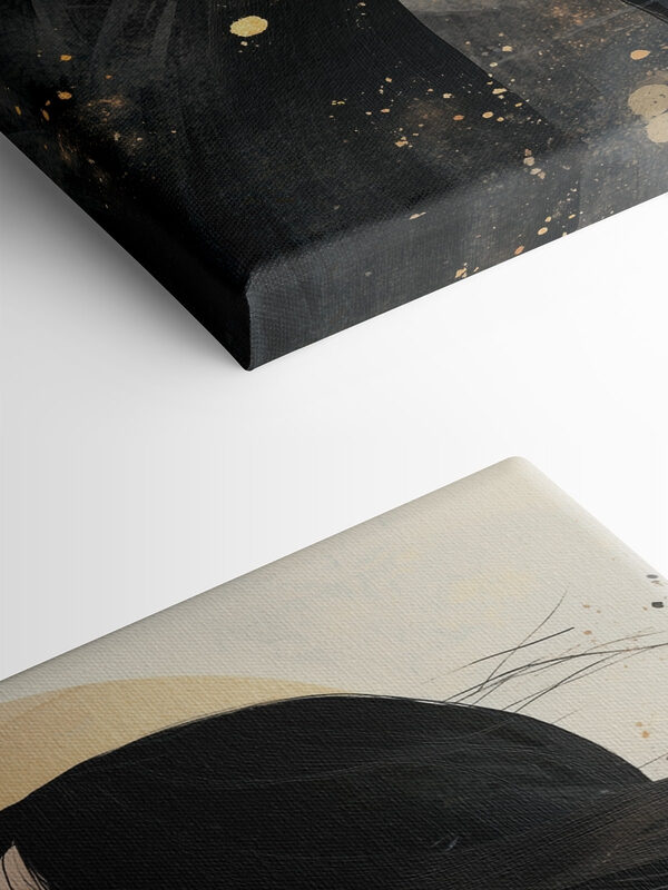 Ethereal silhouette against radiant backdrop Ethereal silhouette against radiant backdrop