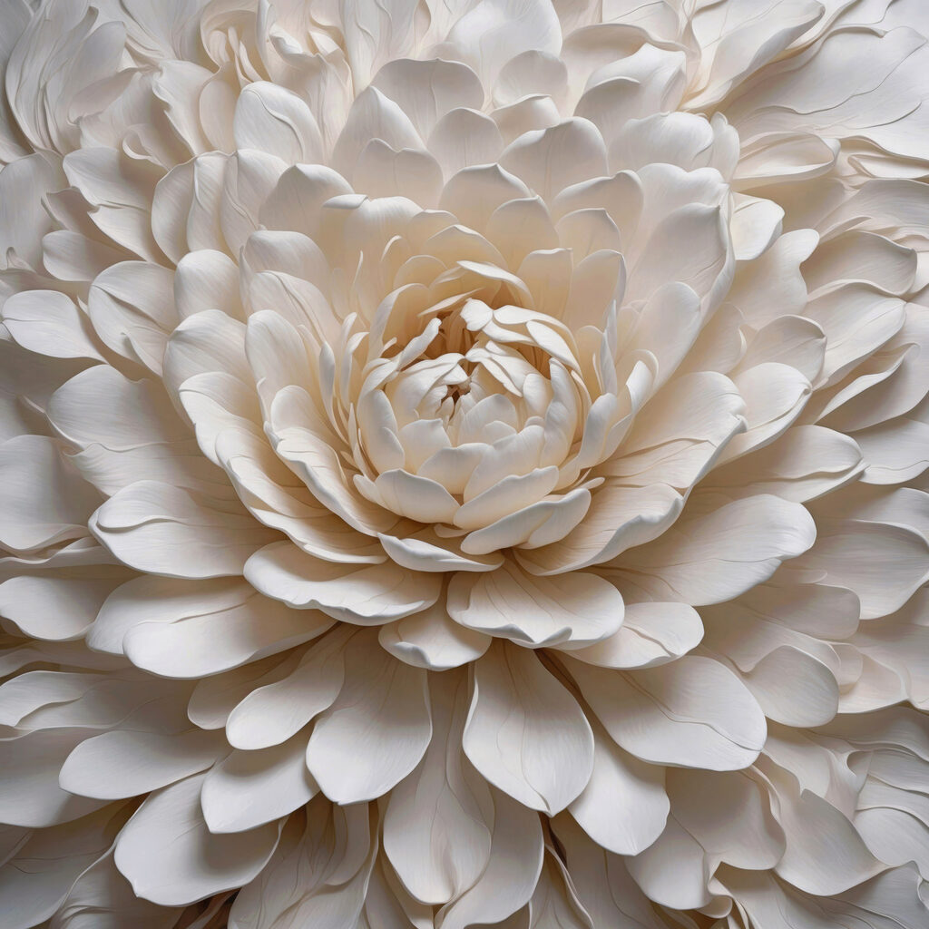 Delicate petals in soft arrangement