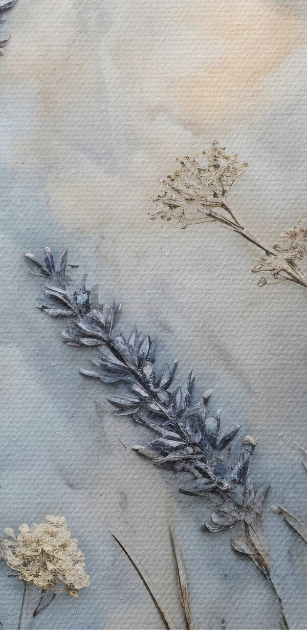 Malerei von Blumen und Blättern Malerei von Blumen und Blättern