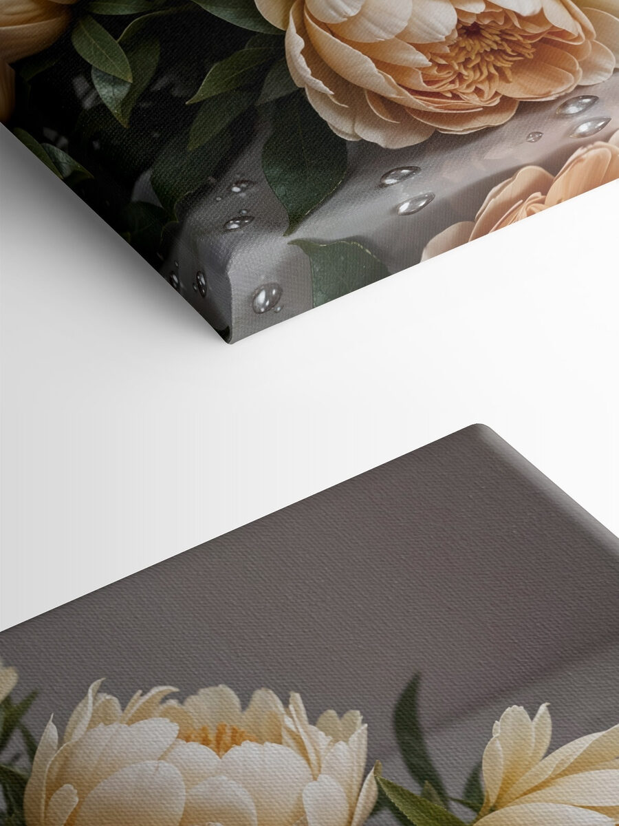 Gruppe von Blumen auf einem Tisch