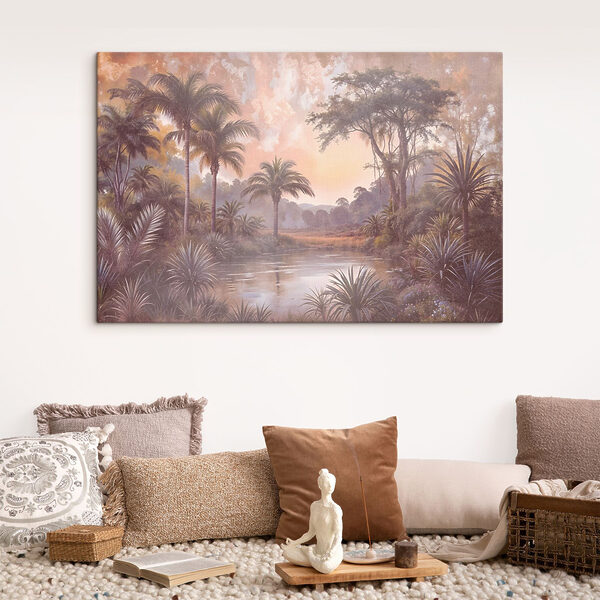 Wandbilder Wandbilder Fluss mit Bäumen und Pflanzen (Artikelnummer: s42219)