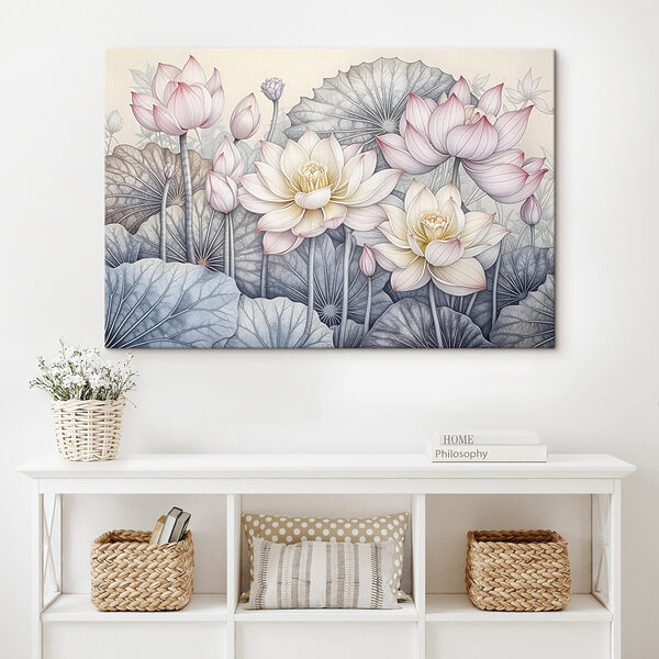 Wandbilder Zarte Blüten in ruhigen Gewässern (Artikelnummer: s42221) Wandbilder Wandbilder Zarte Blüten in ruhigen Gewässern (Artikelnummer: s42221)