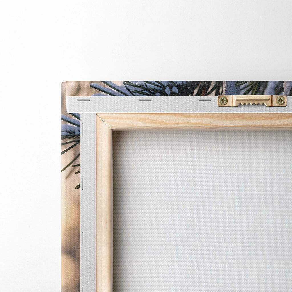 Glass ball with a house and trees inside