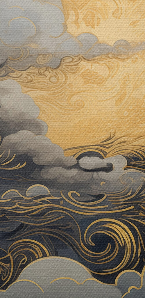 Moon in the clouds Moon in the clouds