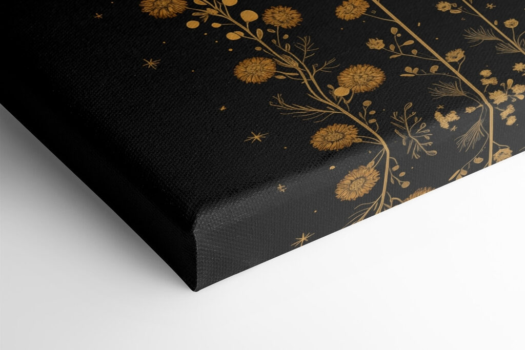 Moon phases in a black background Moon phases in a black background