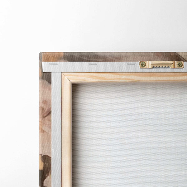 Woman with flowers around her face Woman with flowers around her face