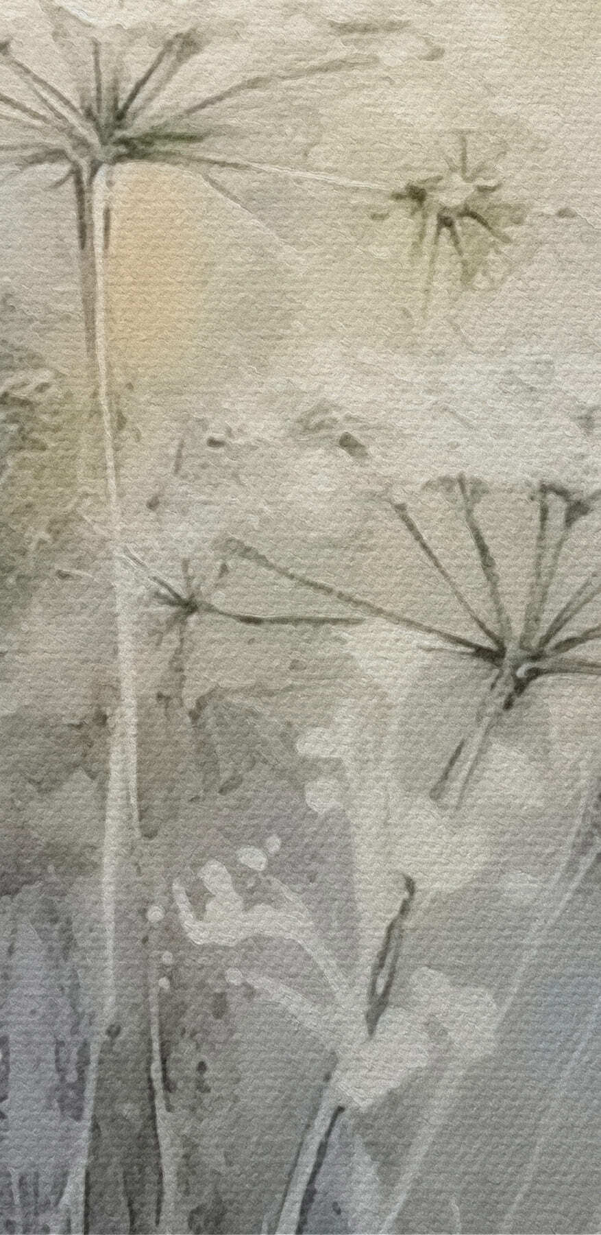 Malerei von Blumen und Pflanzen